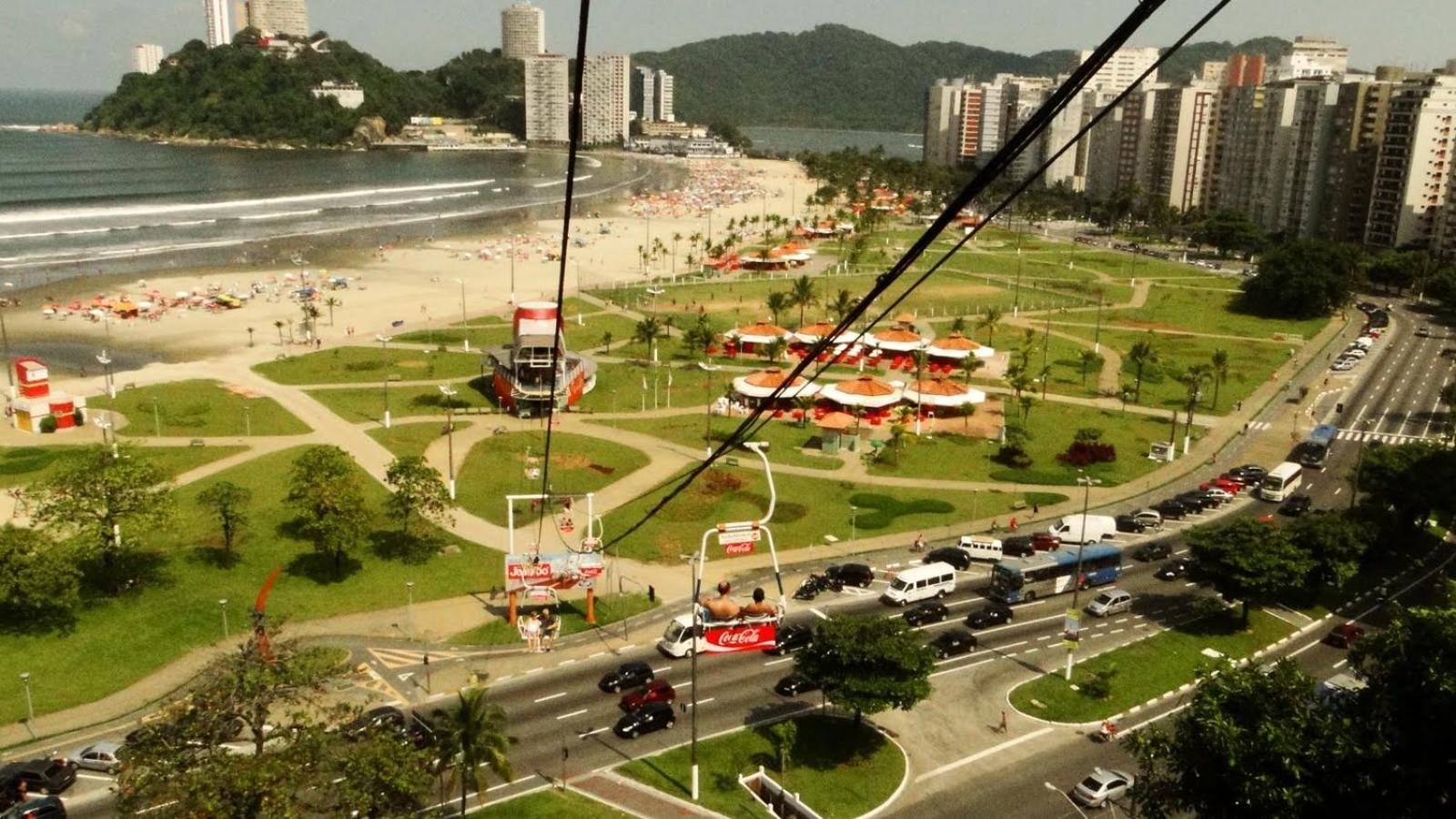 Flat Itarare Tower Beach São Vicente Exterior photo